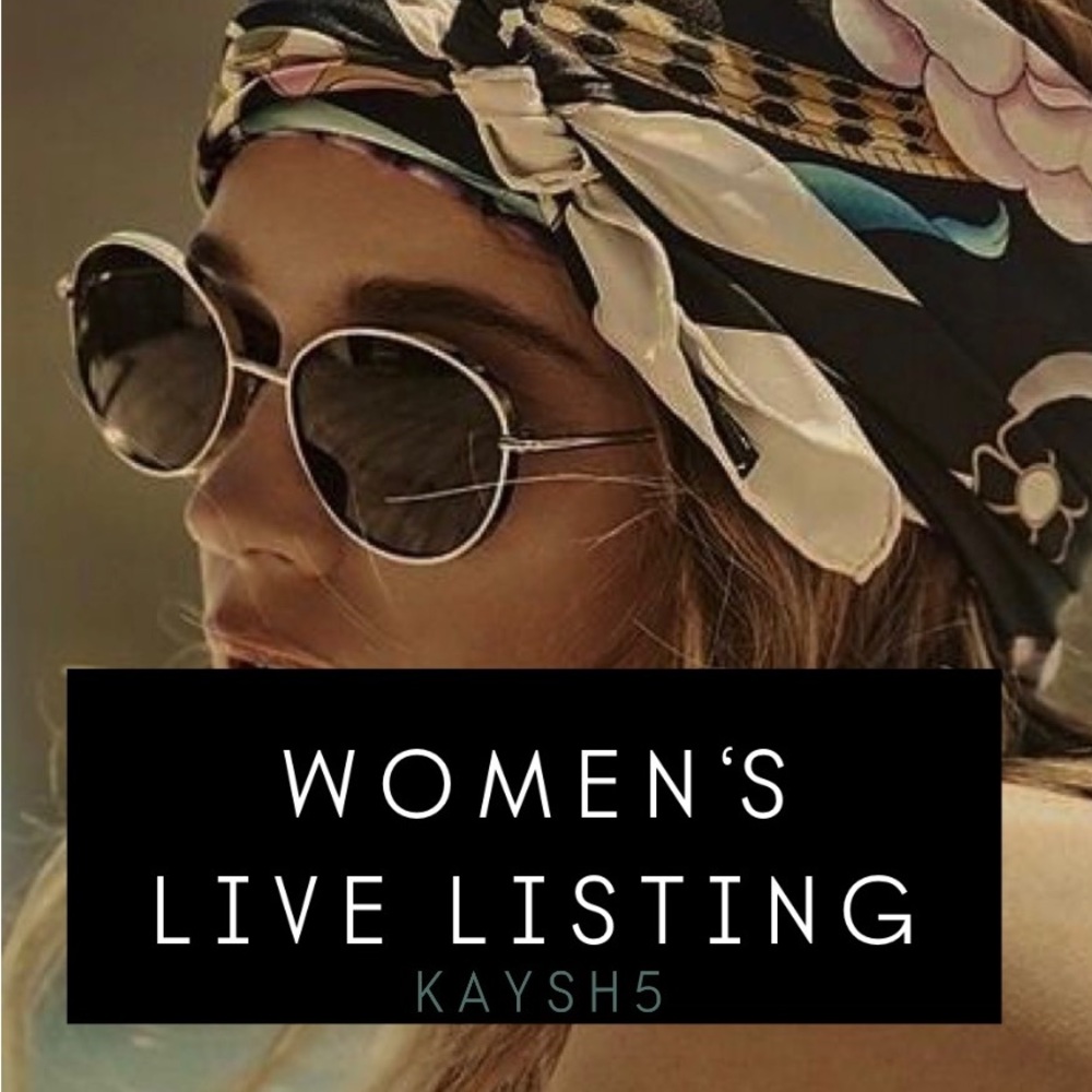 ✨WOMENS LIVE LISTING ✨